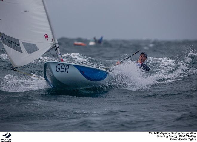 Nick Thompson - Day 3 - 2016 Rio Olympic and Paralympic Games © Sailing Energy/World Sailing